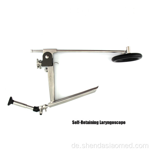 HNO-Chirurgie-Instrumentarium Selbsthaltendes Laryngoskop